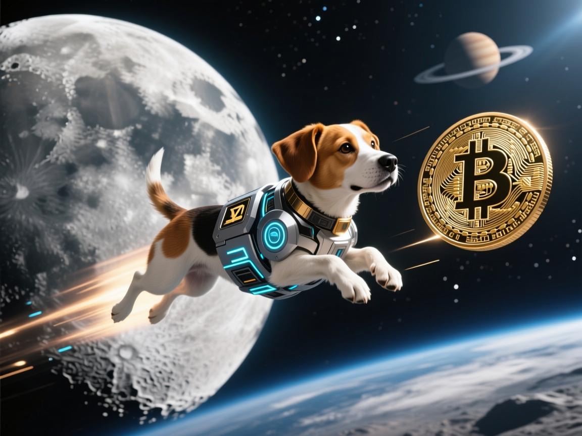 飞向月球的狗狗币，数字货币的宇宙征途