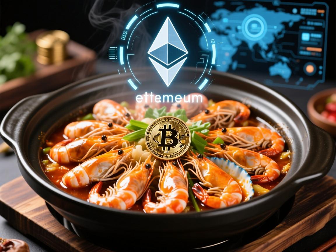 以太坊海鲜啫啫煲美食，科技与味蕾的完美邂逅