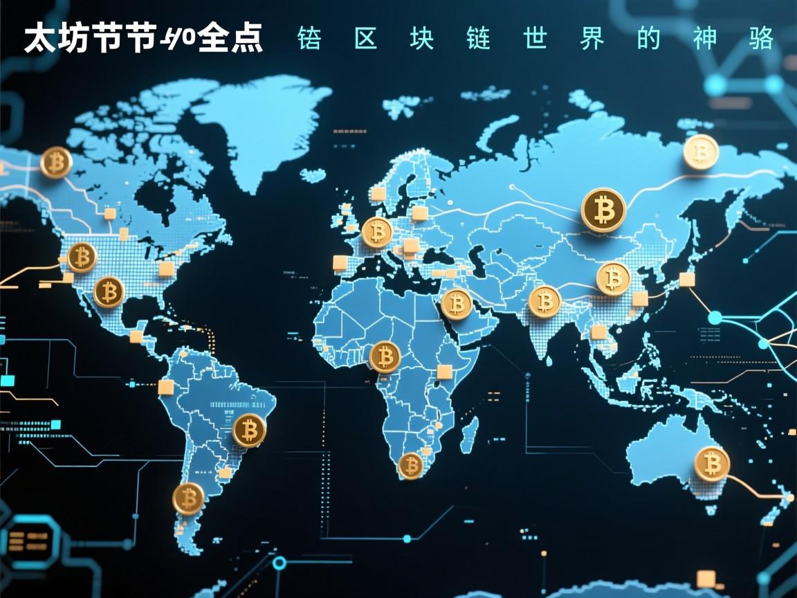 以太坊节点全球分布图，解码区块链世界的神经网络