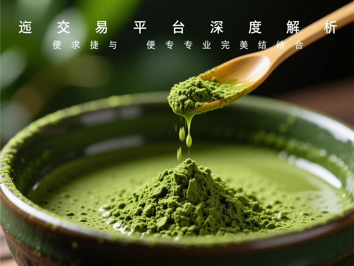 抹茶交易平台深度解析，便捷与专业的完美结合